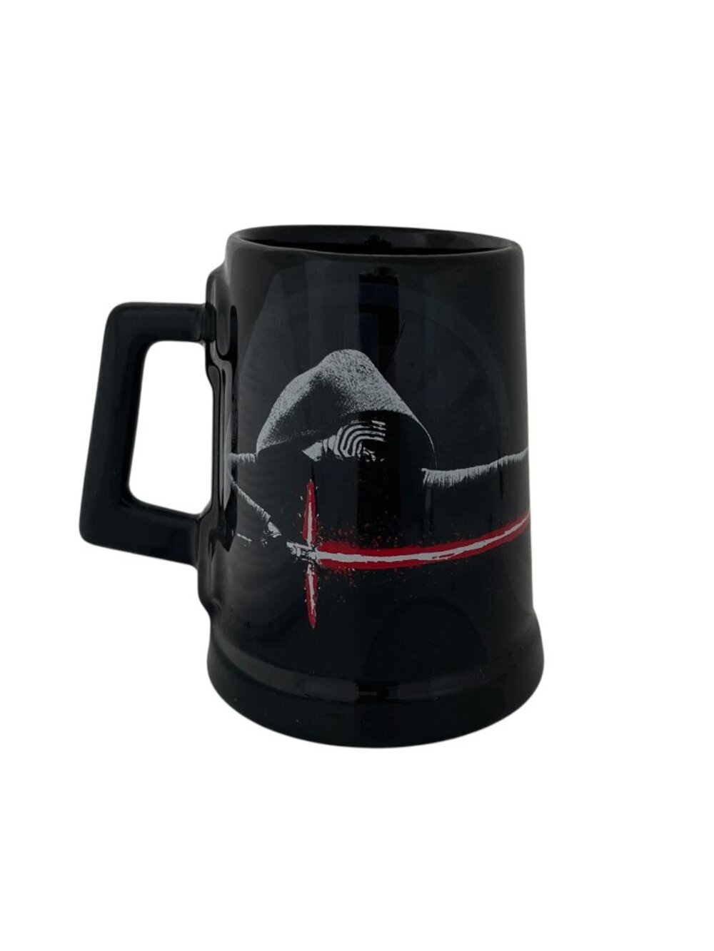 Disney Store Star Wars The Force Awakens Kylo Ren Black Ceramic Coffee Mug